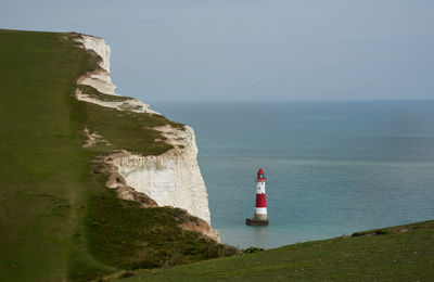 Lighthouse on beach