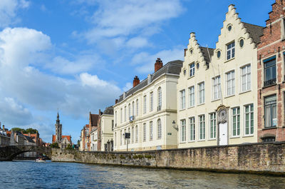 View of historic building against sky in city