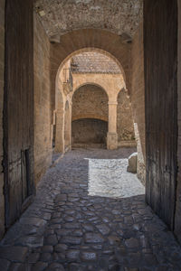 Corridor of building