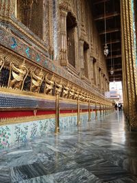 View of temple building