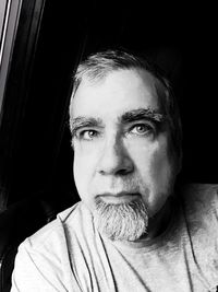 Close-up portrait of man