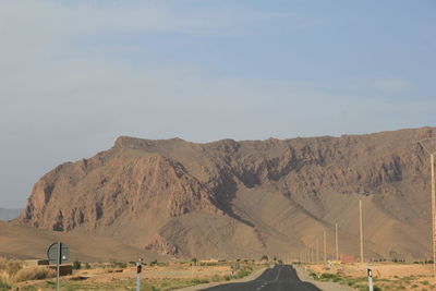 Panoramic view of landscape against sky