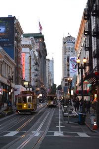 Traffic on city street