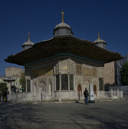 Low angle view of a church