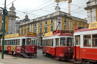 View of city against clear sky