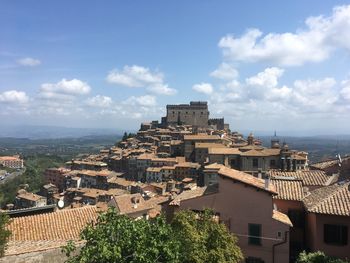 View of buildings in city