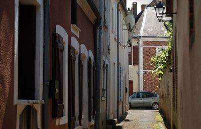 Alley amidst buildings