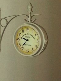 Close-up of clock