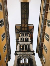 Low angle view of buildings against sky