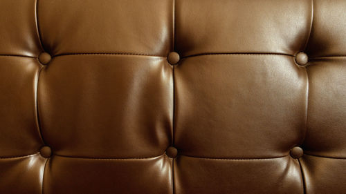 Full frame shot of sofa