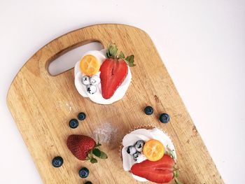 Close-up of served food