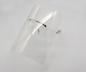 High angle view of paper over white background