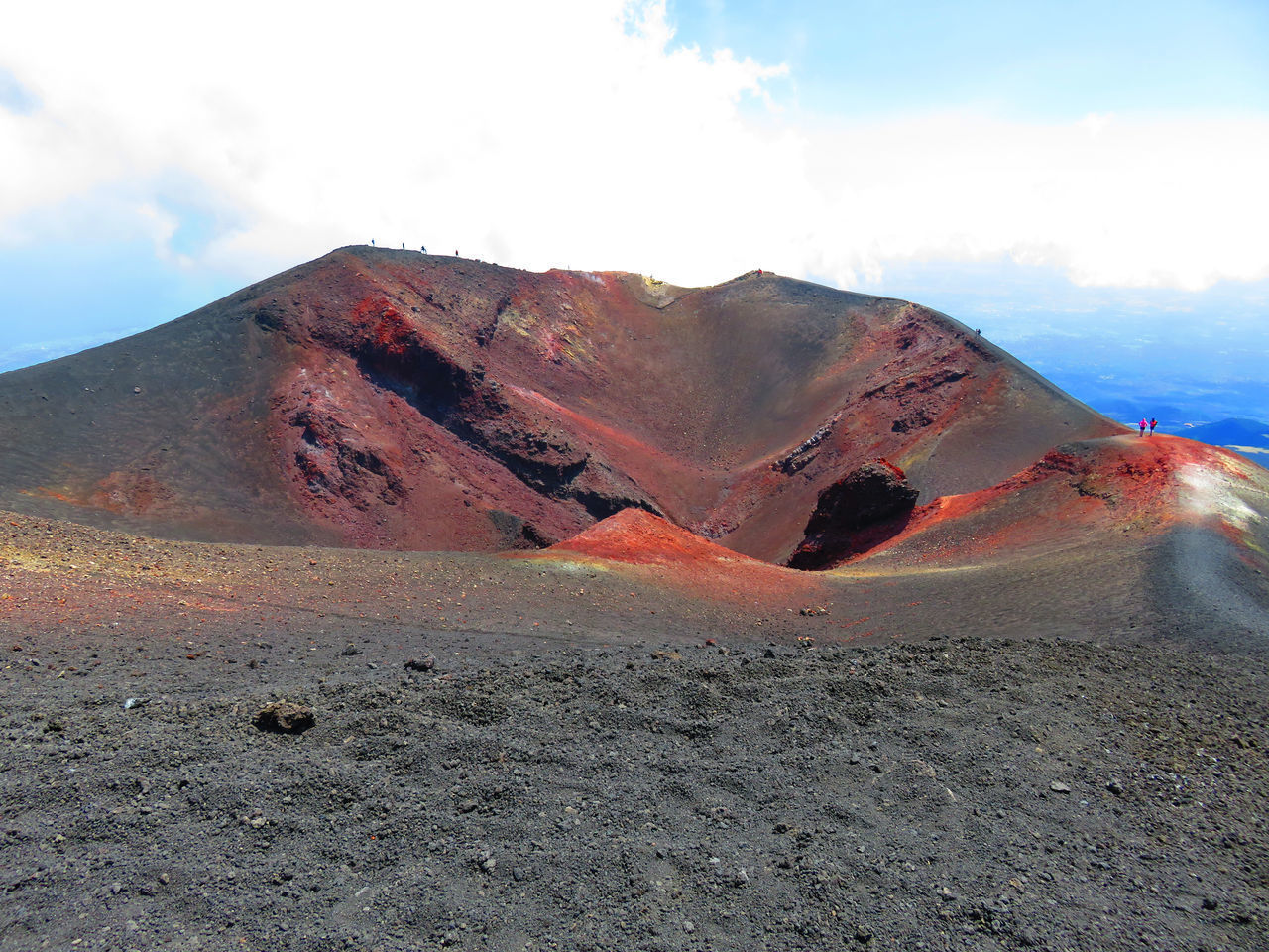 PANORAMIC VIEW OF A DESERT