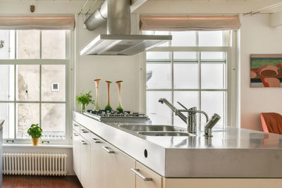 Interior of bathroom