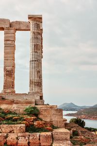 Old ruins against sky