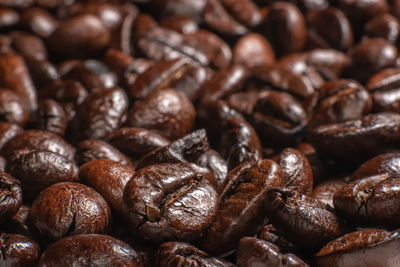 Detail shot of coffee beans