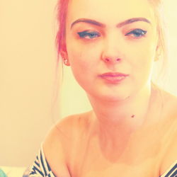 Portrait of beautiful woman