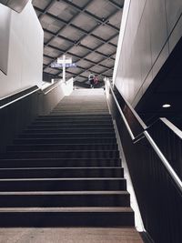 Low angle view of staircase