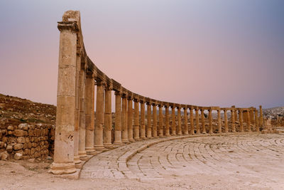 Roman ruins at jerash