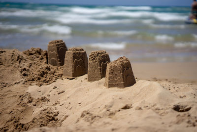 Scenic view of beach