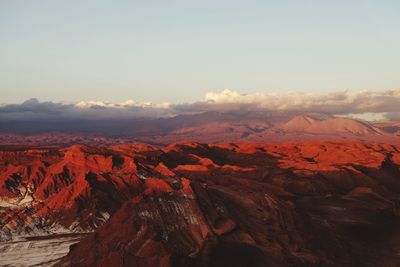 Aerial view of landscape