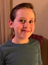 Portrait of smiling boy