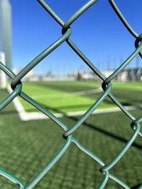 Full frame shot of chainlink fence