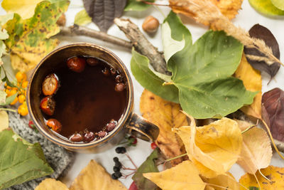 Close-up of food in plate