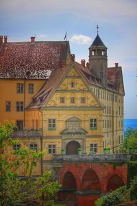 View of old building against sky