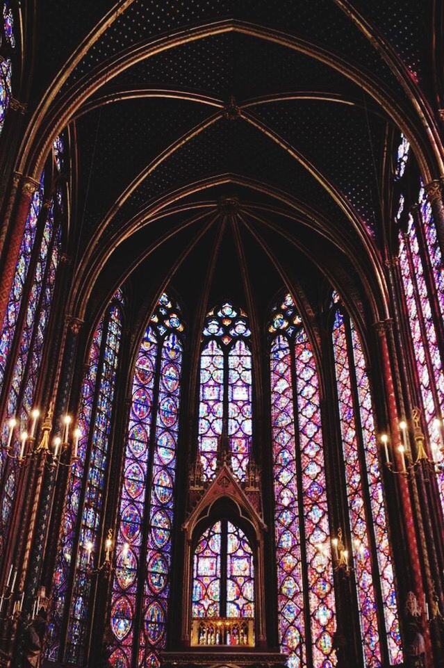 LOW ANGLE VIEW OF CHURCH WITH CEILING