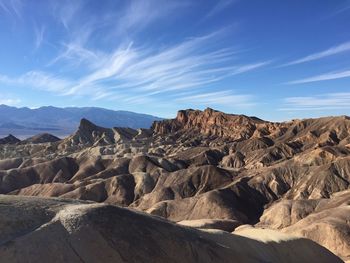 Scenic view of mountain against sky