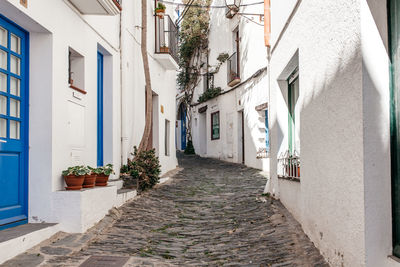 Narrow alley in town