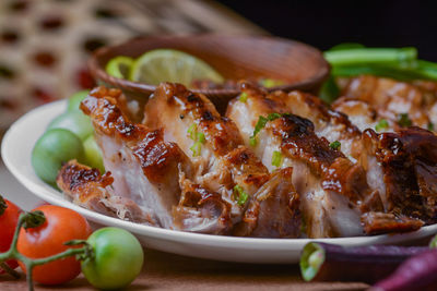 Close-up of salad