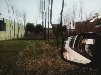 Car on road