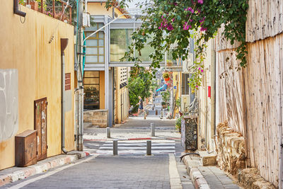 View of a building in the neve tzedek area of tel aviv, israel