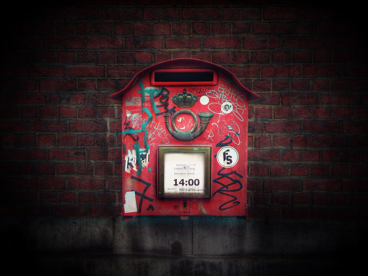 red, communication, text, architecture, wall - building feature, built structure, door, brick wall, building exterior, closed, western script, wall, number, entrance, safety, close-up, no people, protection, indoors, guidance
