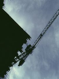 Low angle view of built structure against sky