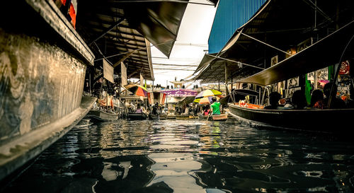 Built structure in water