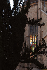 Illuminated building