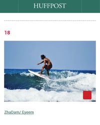 People surfing in sea