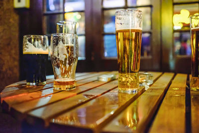 Close-up of drink in restaurant