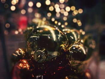 Close-up of blurred background
