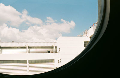Low angle view of building against sky