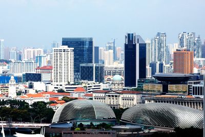 Skyscrapers in city