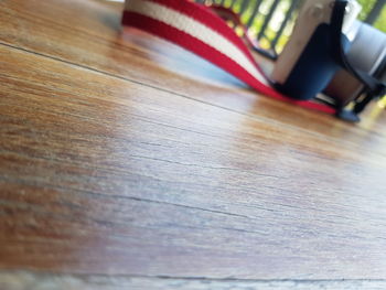 Close-up of books on table