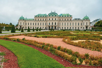 Vienna, austria, september 27 2022 the belvedere is a historic building complex in vienna.