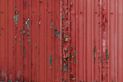 Full frame shot of weathered wall