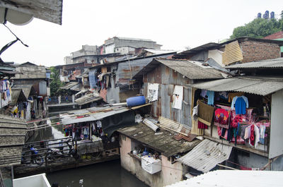 Slums seen from above