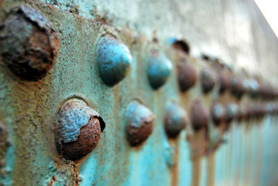 Close-up of rusty metal