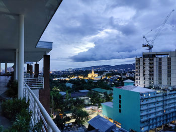 Cityscape against sky